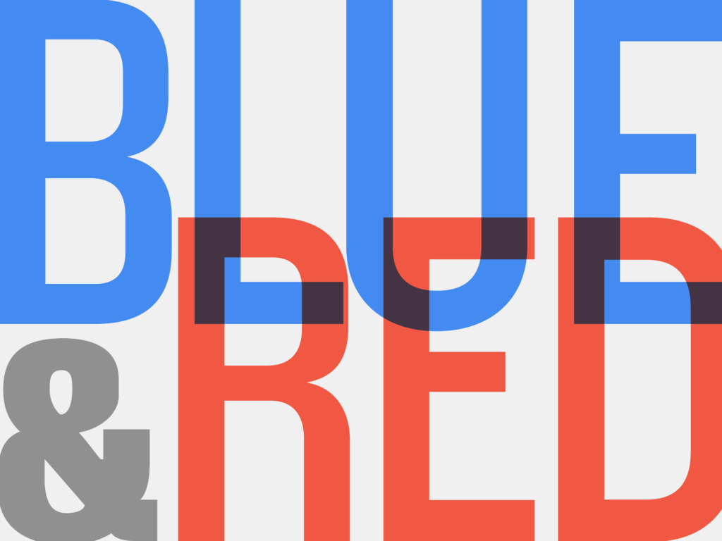 WHAT CAFE EXHIBITION  -BLUE & RED-